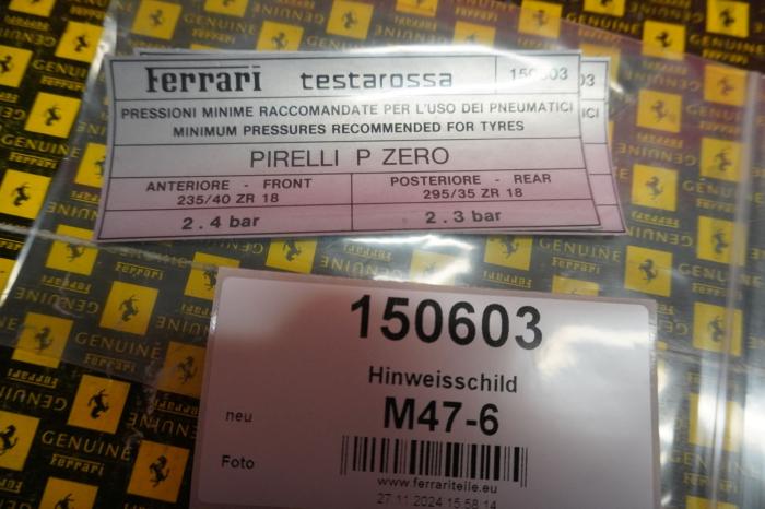 Copyright@Ferrariteile