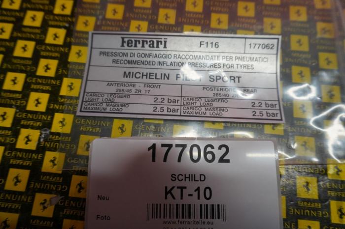 Copyright@Ferrariteile